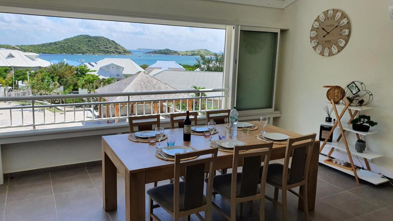 Pinel Superbe Appartement En Residence Vue Mer Cul de Sac Zewnętrze zdjęcie