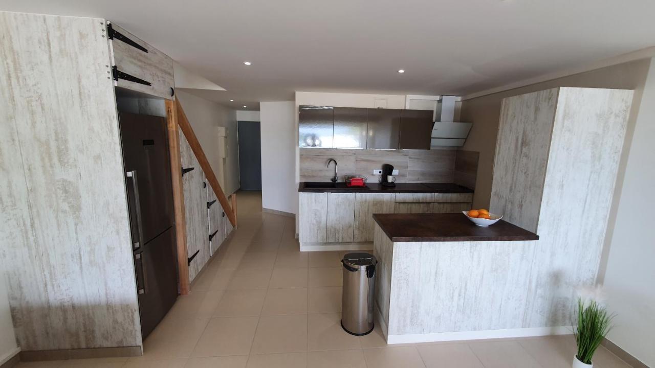 Pinel Superbe Appartement En Residence Vue Mer Cul de Sac Zewnętrze zdjęcie