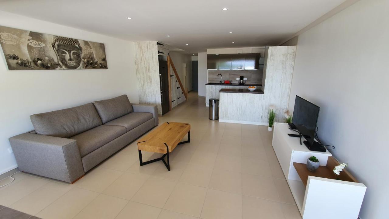 Pinel Superbe Appartement En Residence Vue Mer Cul de Sac Zewnętrze zdjęcie
