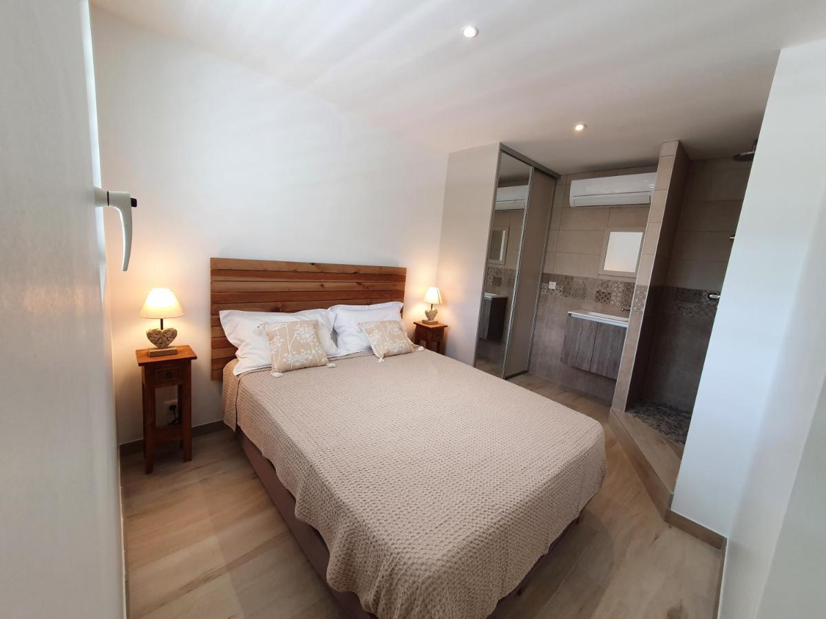 Pinel Superbe Appartement En Residence Vue Mer Cul de Sac Zewnętrze zdjęcie